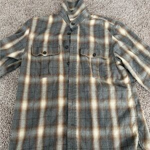 Banana Republic Checkered Flannel Shirt